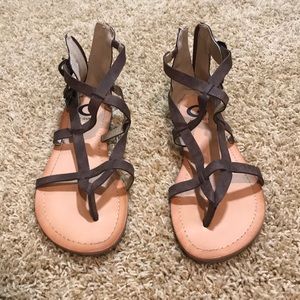 STRAPPY GUESS SANDALS